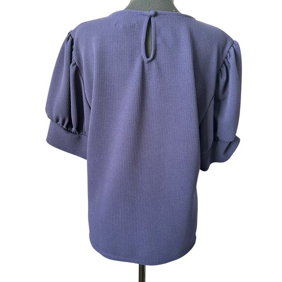 Women’s Riley & Rae Navy Blouse XL - Picture 2 of 5
